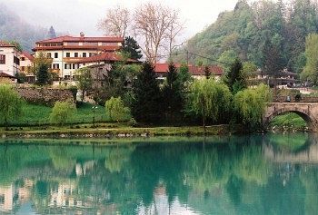 Hotel Lucija Most na Soči Exterior foto